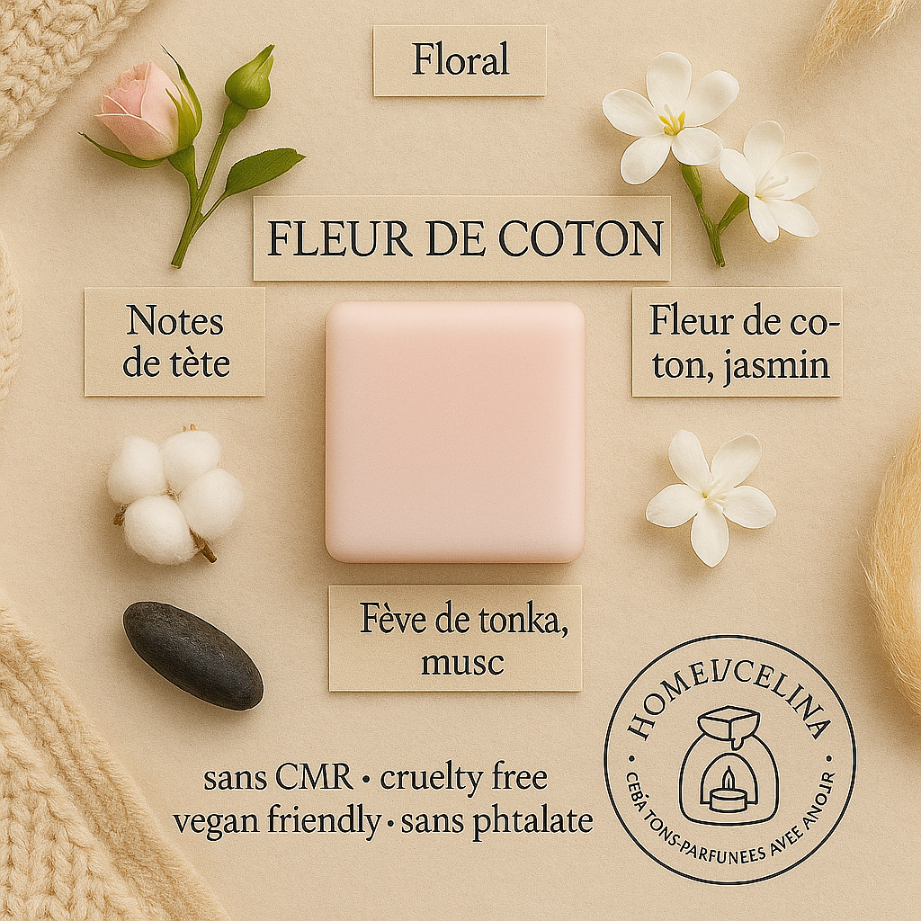 Fondant parfumé "Fleur de Coton"