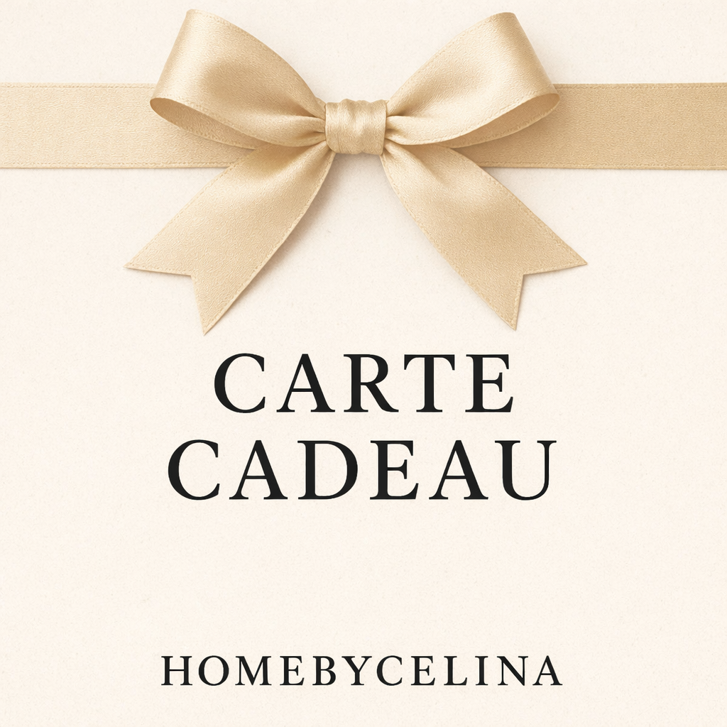 Carte cadeau Homebycelina