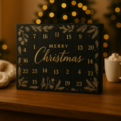 Calendrier de l’Avent – 25 fondants parfumés